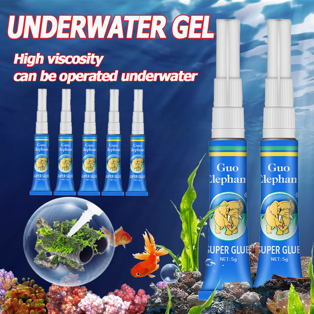 Aquarium Plant Substrate - 3/5/10Pcs Fish Tank Landscaping Moss Glue