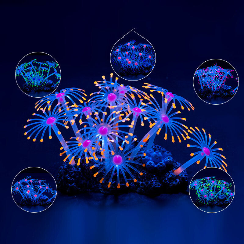 Silicone Glowing Landscape Art - Aquarium Plants Live recension och pris