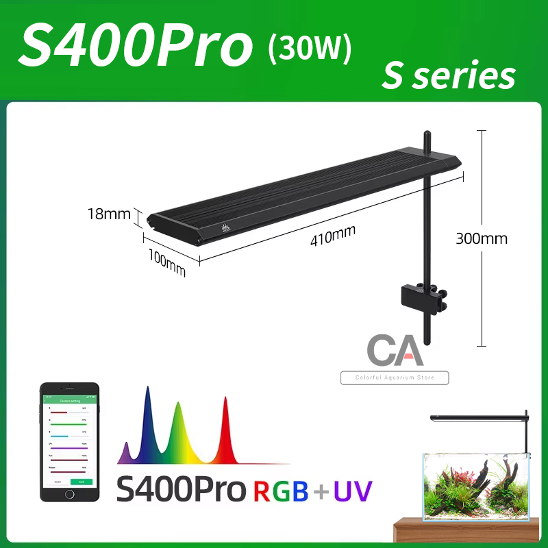 WEEK AQUA S Series RGB+UV Full - Aquarium Plants Live recension och pris