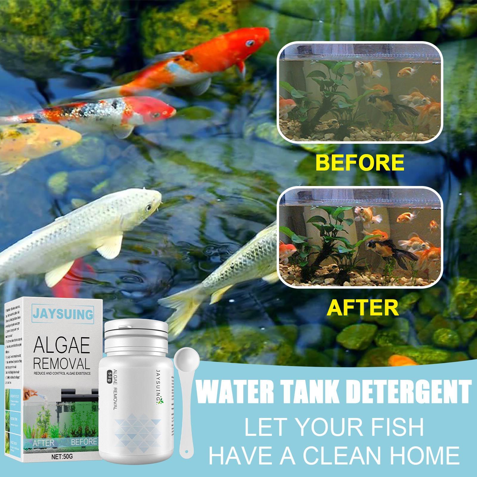 Aquarium Algae Remover Powder, - Aquarium Moss recension och pris