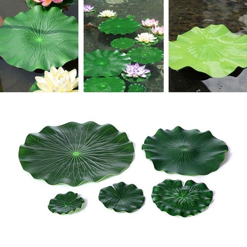 2026 Artificial Water Lily Lot - Aquarium Plant Substrate recension och pris