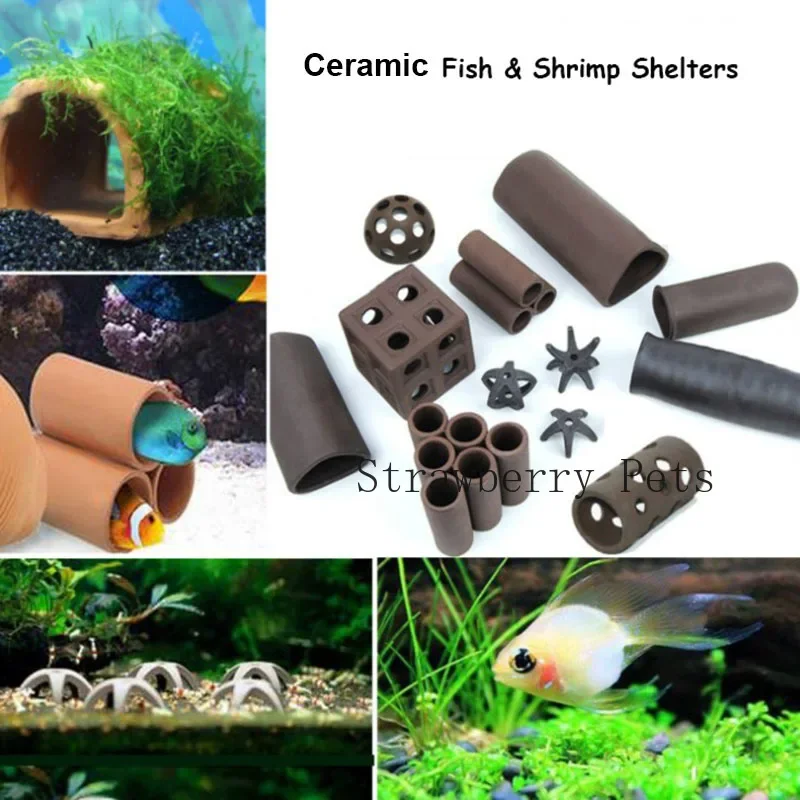 Ceramic Aquarium Decoration Fi - Aquarium Plants Live recension och pris
