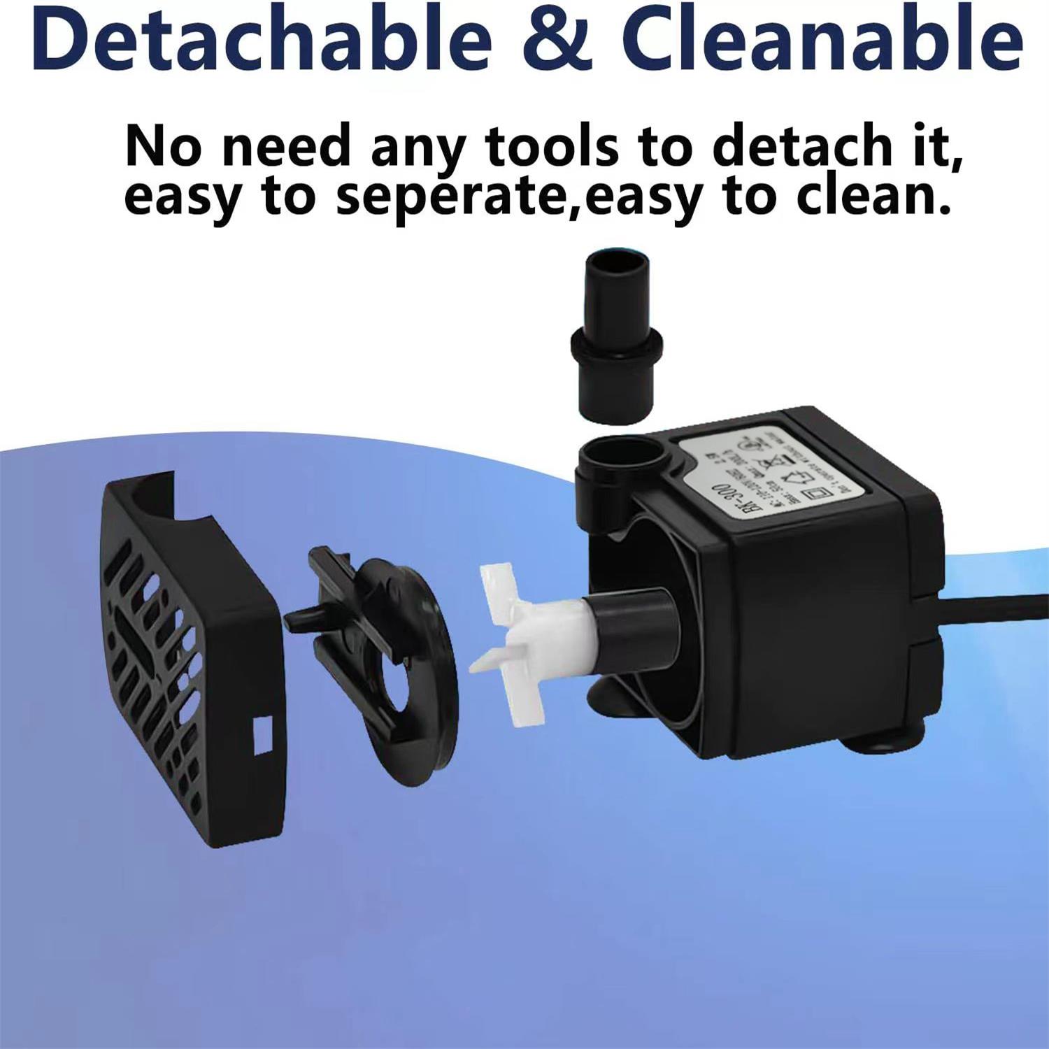 Mini Fish Tank Water Pump Easy - Planted Aquarium Cleaning recension och pris