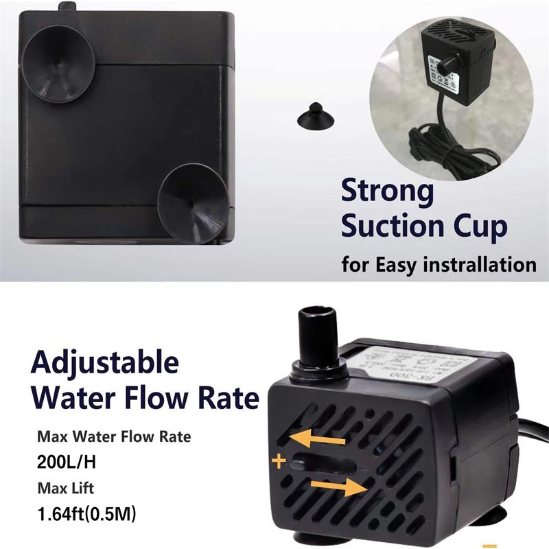 Mini Fish Tank Water Pump Easy - Planted Aquarium Cleaning recension och pris