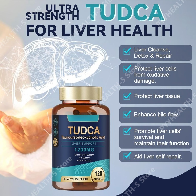 TUDCA Bile Salts, 120 Capsules - Planted Tank recension och pris