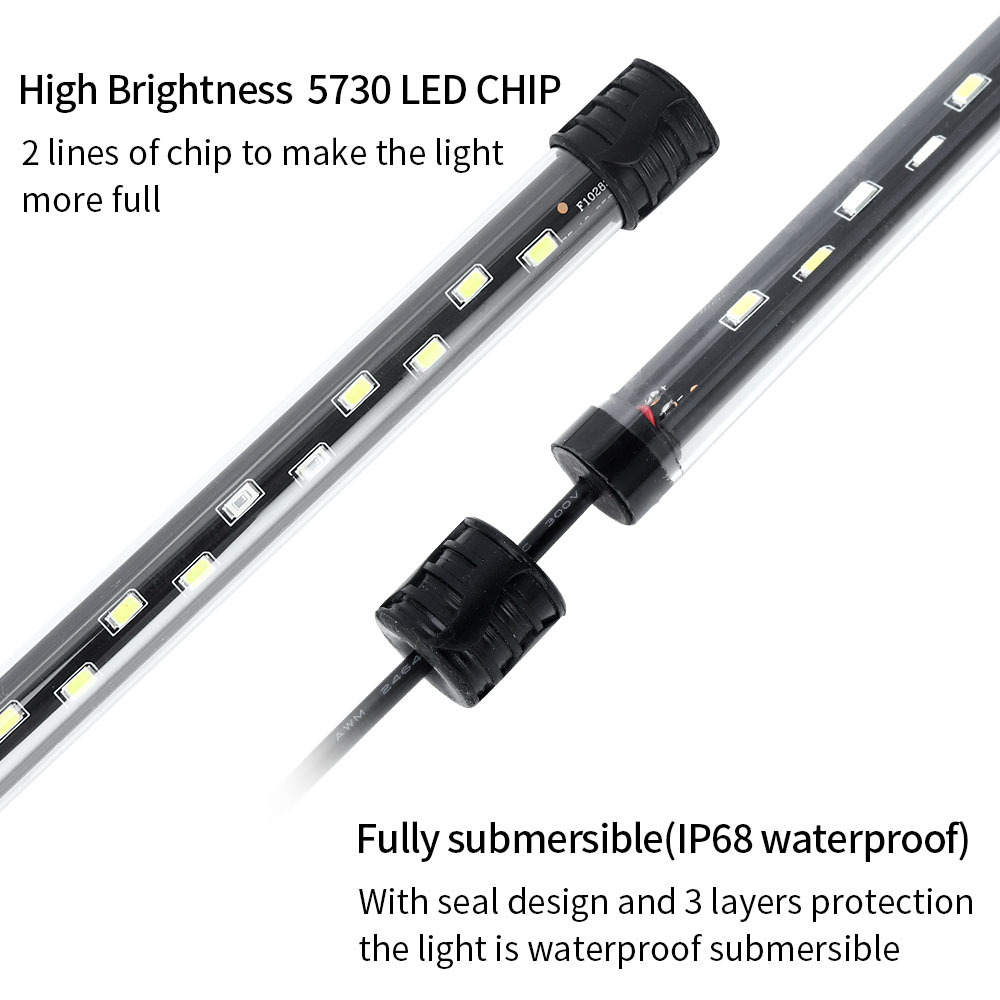 90-260V Aquarium Light LED Wat - Aquarium Plant Substrate recension och pris