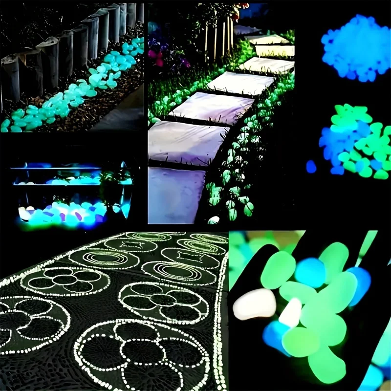 100pcs Resin Luminous Stones G - Plant Aquarium Pot recension och pris