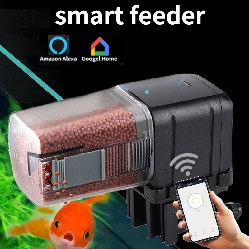 WiFi Fish Feeder Automatic Fis - Aquarium Fertilizer recension och pris